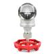 Water Petroleum Metal Gate Valve Stainless Steel Natural Silvery