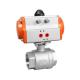 CF8 Pneumatic Valve with ISO 9001 Certification and Normal Temperature 2PC Ball Valve
