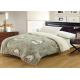 Printed Flannel Fleece Beautiful Comforter Sets Washable In Family And Hotel