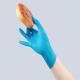Harmless Disposable Nitrile Gloves / Medical Nitrile Gloves Hand Blue