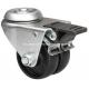Nylon Wheel Material 80kg Bolt Hole Brake PA Machine Caster 3182-13 for Construction