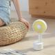 Battery Powered USB Rechargeable Desk Auto Oscillating Scented Mini Handheld Fan