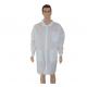 Acid Proof 30gsm SMS Disposable Laboratory Coats with Pockets