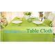 Festive Xmas Tablecloths Non-wovens Santa Claus Table Cover Toppers Kitchen Dining, Party, Holiday