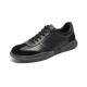 Adult Breathable Euro 39 Size Mens Leather Sneakers Pig Lea Lining