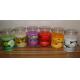 Decor candle 9x11cm popular large scented large glass jar candle with fragrance essential oil