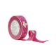 Pink Fish Printed Elastic Ribbon For Hair Tie Polyester / Spandex Material