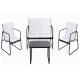 Large Loading Garden Rattan Set 4 Piece Rattan Patio Furniture Set No Fade