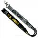 Black Camouflage lanyard key chain 900X25mm high desity Polyester Nylon Polyester