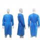 SMS Non Woven Fabric Blue Waterproof Isolation Gown For Class I Instruments OEM Offered
