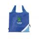 Large Folding Polyester Tote Bags , Portable Roll Up Grocery Bags For Woman