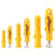 304 Stainless Steel Plastic Expansion Screw Tube with Small Yellow Croaker Nylon Bolt