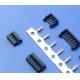 8 Pin Gold - Plated SMD PCB Header Connector 1.2mm Pitch Black 28# Applicable Wire