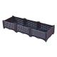 CE  ISO9001 Polypropylene Planter Box Plastic Raised Garden Bed Planter Kit