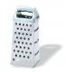 18/0 stainless steel, 4-sided grater / zester