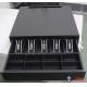 Black Color Finish Metal Mini Cash Register Drawer Lock Box For POS Systems