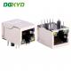 90 Degree Direct Insertion RJ45 Connector Lightning Protection With Light Shielding Interface DGKYD111B339AB2A1DFL