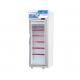 -18 ~ 22℃ Commercial Upright Glass Door Freezer For Meat Chicken / Ice Cream