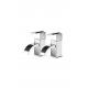 Contemporary Design Bathroom Mixer Faucet With Brass Material T8285