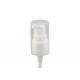 White Plastic Lotion Pump 20/410 24/410 Plastic UV Aluminum Material