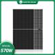 182mm 570W Perc Bifacial Solar Panel Technology Two Sided Glass