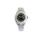 7mm Case Thickness Diamond Quartz Watch White Dial With Silver Band