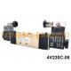 4V230C-08 Airtac Type 5/3 Way Pneumatic Solenoid Valve 12V 24V 110V 220V