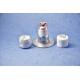 Microwave Magnetron Metallized Alumina Ceramics Insulator IATF16949