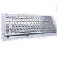 kiosk IP65 / IK07 102 KEYS Waterproof dustproof Industrial Computer Keyboard USB Rear Panel Mounted -40℃