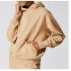 Solid Soft Oversized Fleece Hoodie Unisex Sweatsuit Plain Pullover Embossed