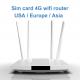 Enterprise TP-LINK 4G WiFi 6 Router 2.4 GHz CAT 4 ZX297520V3 802.11 b/g/n RJ-45 3FF USIM