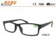 New arrival and hot sale of plastic reading glasses, suitable for men