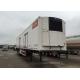 40 Feet Container Refrigerated Semi Trailer Truck 2 / 3 Axles 30 - 60 Tons 13m