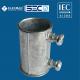 IEC 61386 Zinc Conduit Coupling EMT Set Screw Connector EMT To EMT Type
