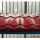 Red Coloured Corrugated Roofing Sheets , Ornament GI Colour Coated Roofing Sheets