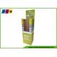 Retail Product Corrugated Dump Bin Display CMYK Color Floor Standing DB042