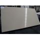 White Carrara 2cm Thickness Quartz Stone Countertops Slab With Less Veins