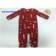 Fox Toe Cap Baby Boy Pram Suit 100% Polyester Micro fleece Coverall