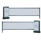 RS485 Automatic Parking Advertising Barrier Gates With Advertisement 450 * 880mm