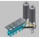 Customized Ready Mix Concrete Batching Plant 13 M³ Aggregate Weighing Hopper