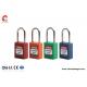 38mm High Quality Steel Shackle ABS lock body Cheap Safety Padlocks