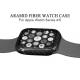 Antifingerprint Glossy Carbon Fiber Apple Watch Case