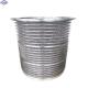 304 stainless steel strainer drum screen basket for paper production line