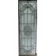 Hollow Decorative Door Leaded Glass Panels Patina Grey Caming 2000MM
