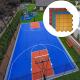 PP 3x3 Indoor Court Tiles Outdoor Backyard Basketball Court Flooring