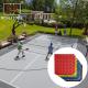 Gym Backyard Basketball Court Flooring HES Volleyball Court Tiles