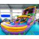 Playground Bounce House Inflatable Water Slide With Pool