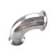 DN20-DN300 Sanitary Stainless Steel 304/316 Tri-Clamp 90 Degree Elbow and Long-Lasting