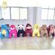Hansel amusement park ride manufacturer ridable plush animal happy rides on animal indoor and outdoor ride on party