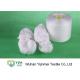 100% Virgin Polyester Bright Raw White Yarn On Plastic Tube Or Paper Cone